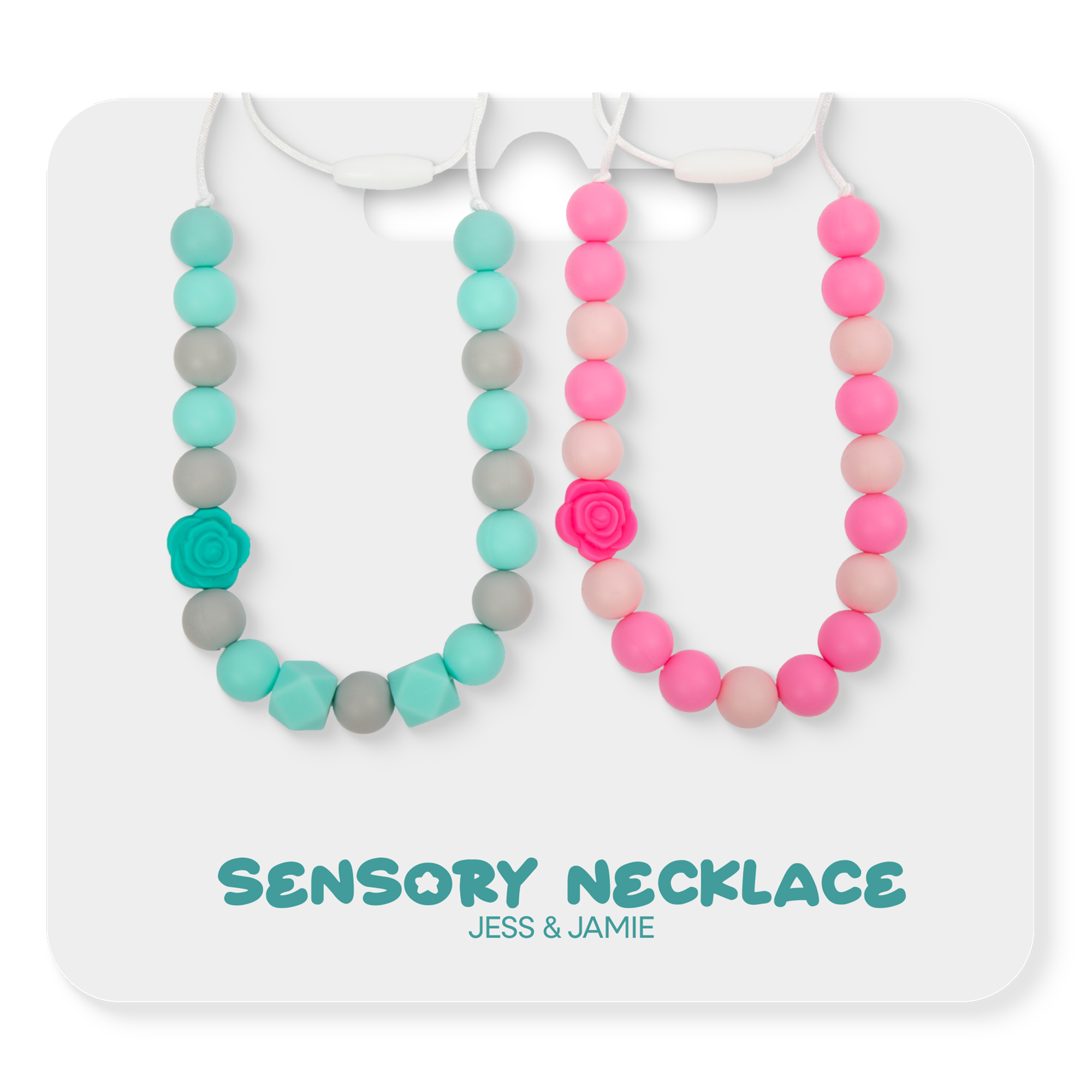 Chew Sensory Necklaces - (2 Pack)
