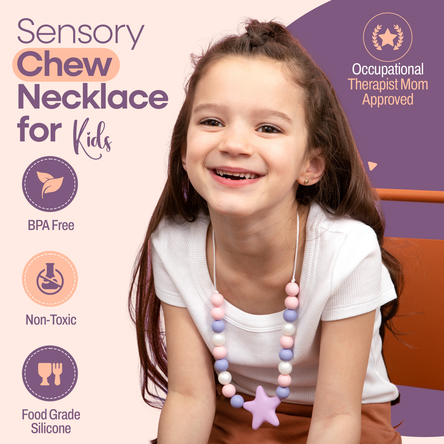 Chew Sensory Necklaces - (2 Pack)