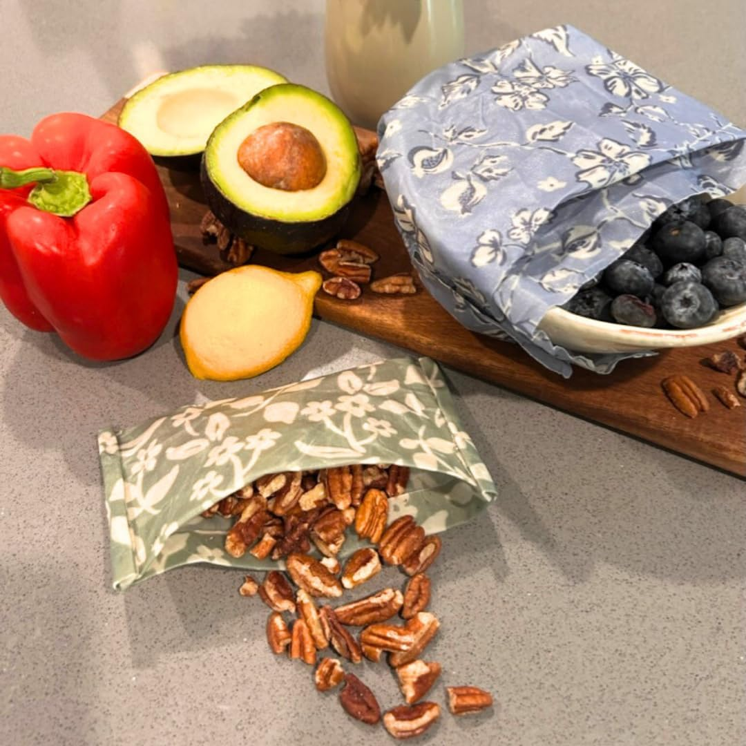 Beeswax Food Wraps 3 Pack (S, M, L)